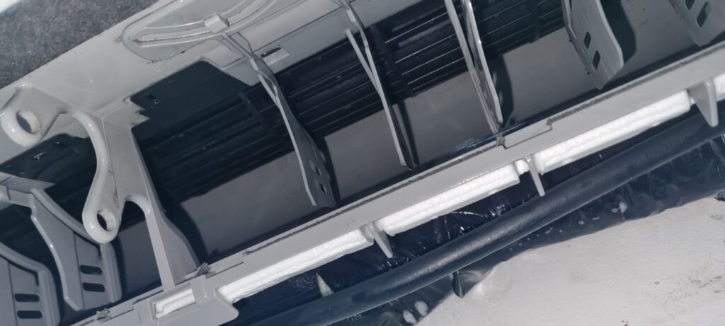 Higienização profissional de ar condicionado